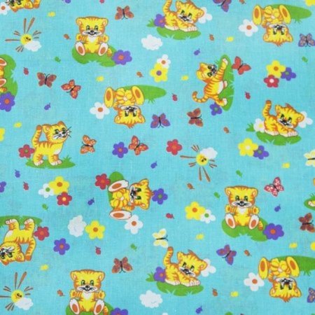 Бязевые ткани с детским рисунком