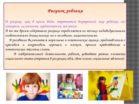 Изобразительная деятельность в дошкольном возрасте