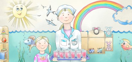 Профессия няня в детском саду