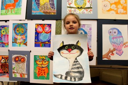 Рисование детям изостудия Просвещения 62