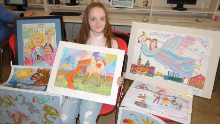 Рисование с детьми в изостудии