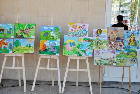 Рисование детям изостудия Просвещения 62