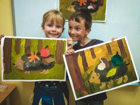 Рисование в изостудии