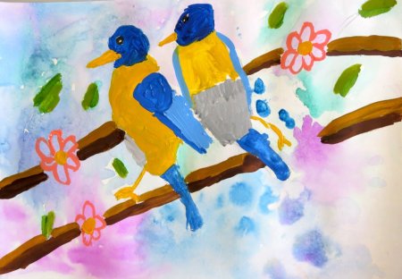 Рисование с детьми в изостудии