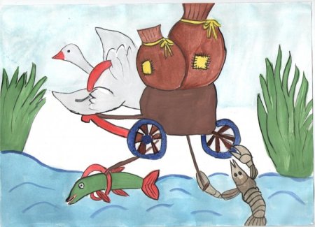 Рисунок на тему небылицы