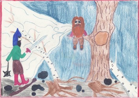 Илья рисунок Муромца Муромец и Соловей