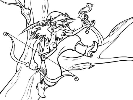 Илья Муромец и Соловей разбойник рисунок