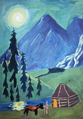 Нарисовать Алтай