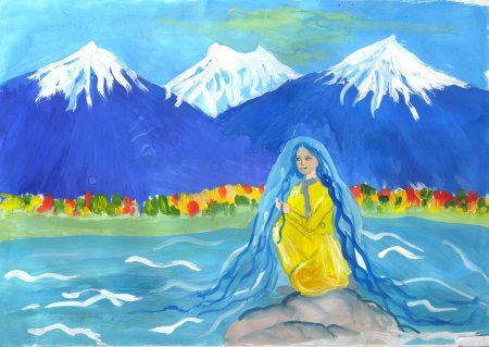 Алтай иллюстрация