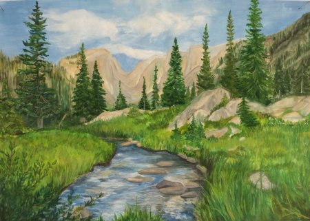 Нарисовать природу