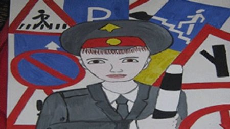 Плакат Пристегнись в автомобиле