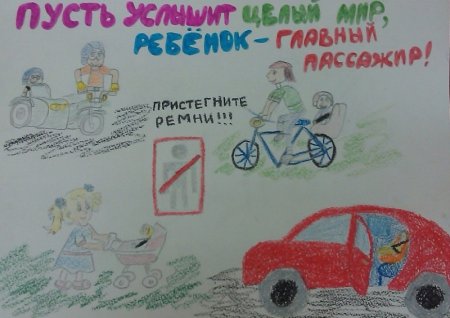 Безопасность дорожного движенияплкат