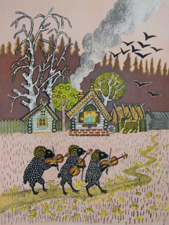 Юрий Васнецов лиса и заяц