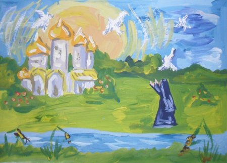 Рисунок красота Божьего мира 5 класс