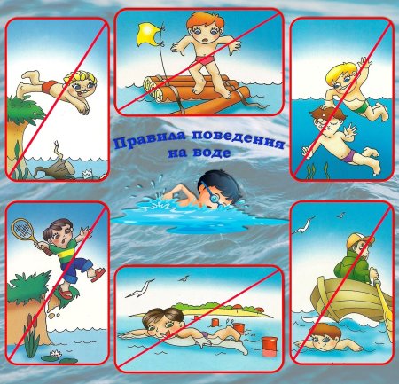 Безопасное поведение на воде в летний период для детей