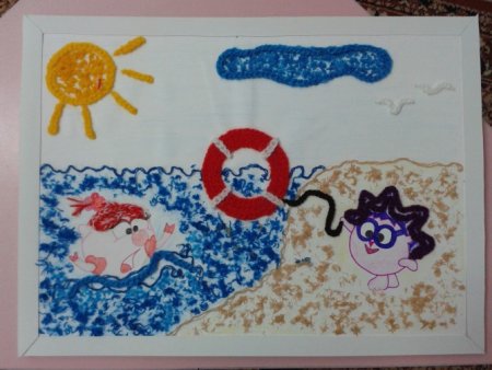 Выставка детских работ на тему вода