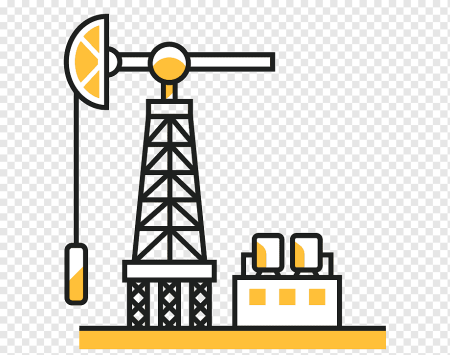 Нефтяная вышка вектор