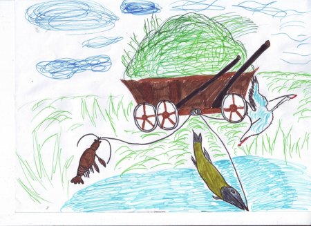 Рисунок к басне