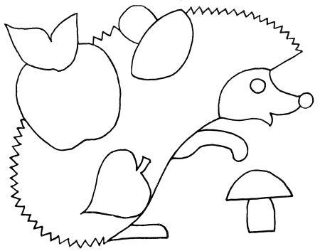 Аппликация шаблон