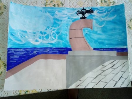 Архангельск рисунок детский