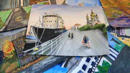 Архангельск рисунок