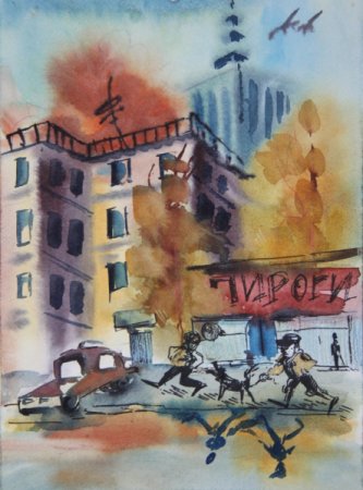 Архангельск рисунок