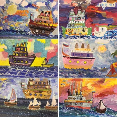 Новогодний Архангельск рисунок