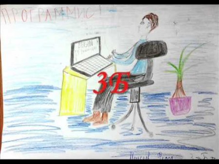 Рисунок на тему моя будущая профессия программист