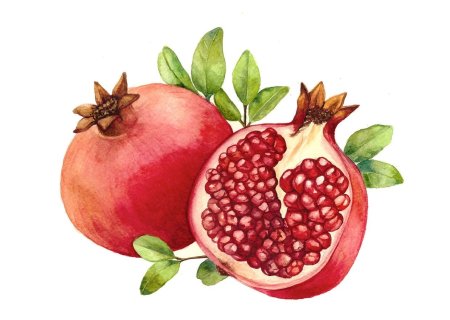 Нарисовать гранат