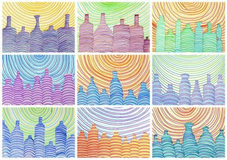 Рисунки линиями