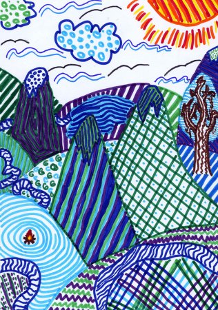 Фломастеры для рисования