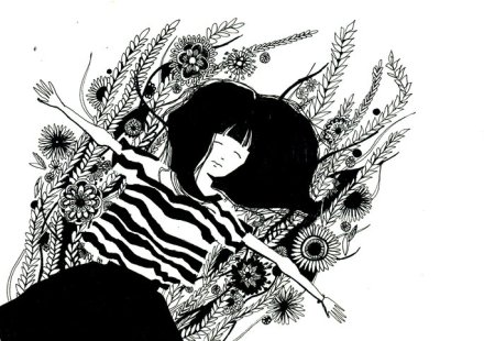 Рисунки тушью