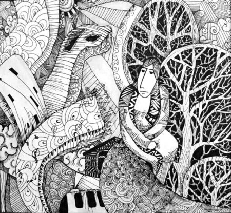 Графика тушью и пером