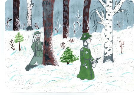 Иван Сусанин рисунок