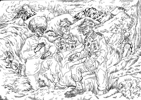 Иван Сусанин рисунок