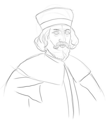 Сусанин раскраска