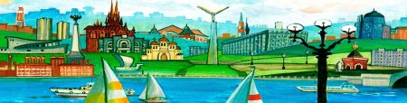 Достопримечательности Самары рисунки