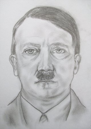 Гитлер детский рисунок