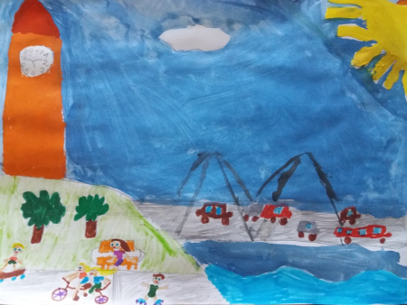 Саратов рисунок