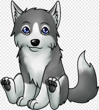 Мультяшные волчата