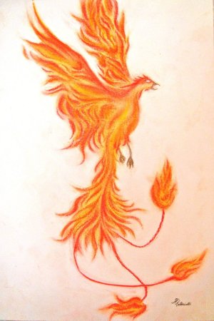 Птица Феникс для детей