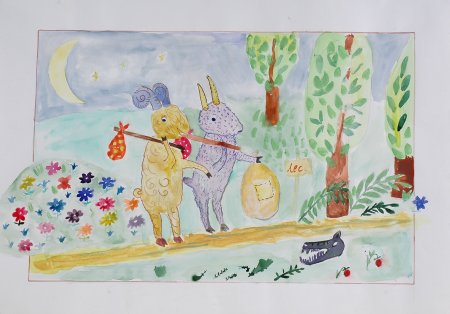 Подпись детских рисунков