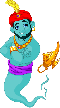 Джин из лампы