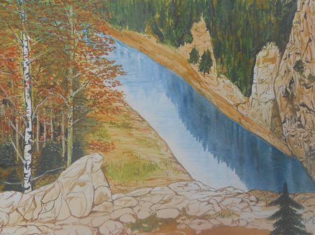 Природа Урала рисунки детей