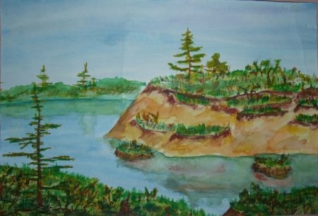 Детские рисунки природы