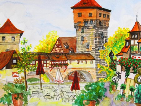 Нюрнберг рисунок