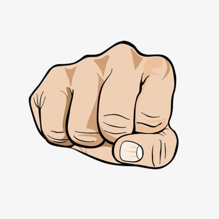 Мультяшный кулак