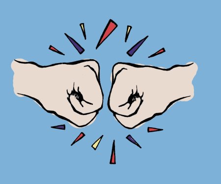 Приветствие кулаками