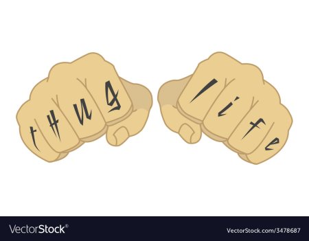 Кулак стучит