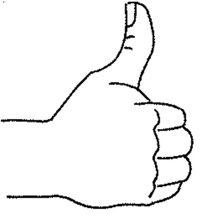 Пальцы раскраска для детей